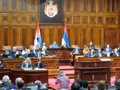 18. april 2019. Četvrta sednica Prvog redovnog zasedanja Narodne skupštine Republike Srbije u 2019. godini